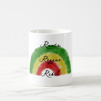 Roots Reggae Rebel Rainbow Kaffemugg