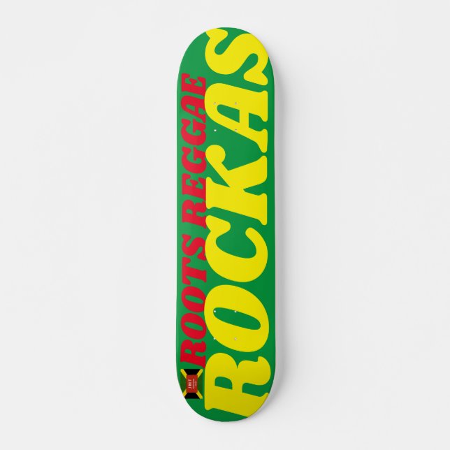 ROOTS REGGAE ROCKERS JMT 7 3/4-tums Skateboard Dec (Framsida)