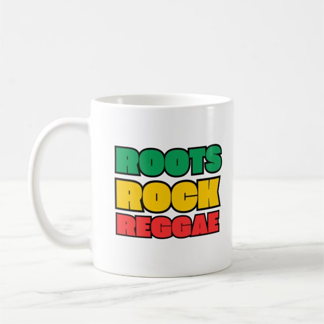 Roots Rock Reggae Coffee Mug Kaffemugg (Vänster)