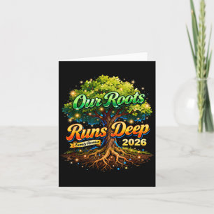 Roots Run Deep Familjesammankomst 2026 Minnen Kort