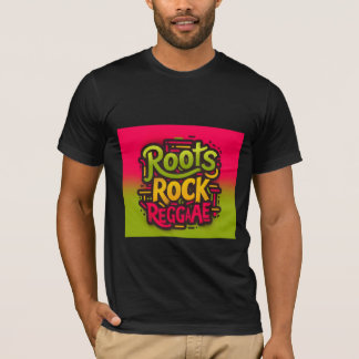 Roots Sten Reggae Manar-Shirt - Black T Shirt