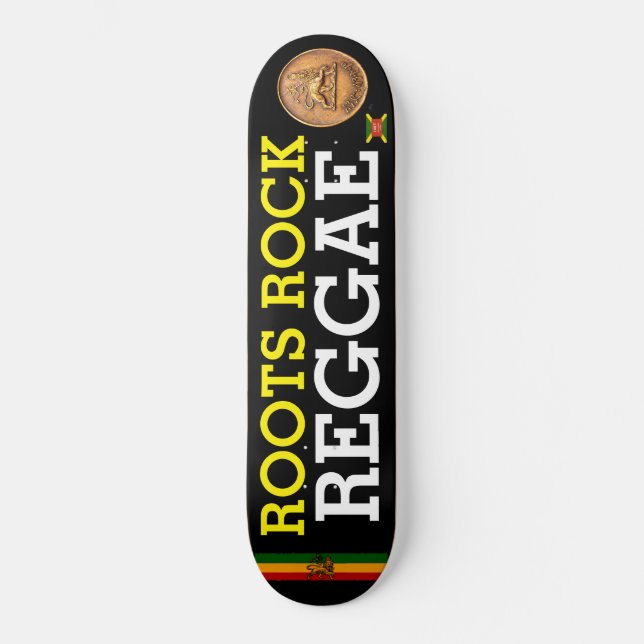 ROOTS STEN REGGAE Skateboard (Framsida)