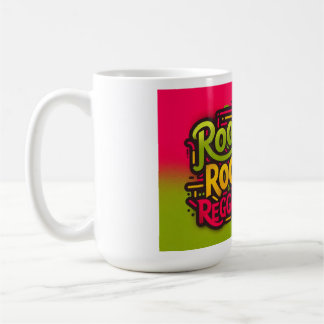 Roots Sten Reggae, vitt kaffe mugg