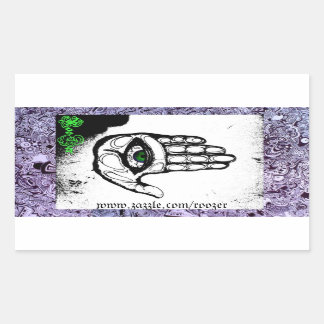 RooZer-klistermärken Rektangulärt Klistermärke