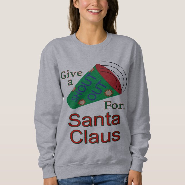 Rop till jul tomten t shirt (Framsida)