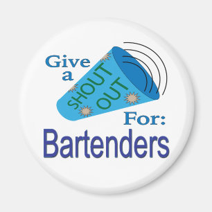 Rop ut för bartendrar magnet