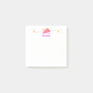 Rop ut för Sjuksköterskor Post-it Block