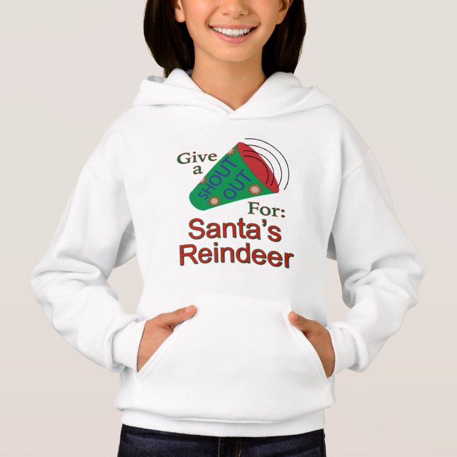 Rop ut för Tomtens renar T Shirt (Framsida)