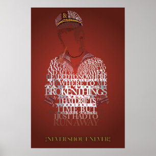 Ropa aldrig förlorade aldrig på havsaffischen poster