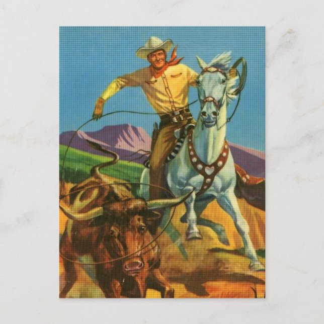 Ropa en styrinrättning vykort (Framsida)