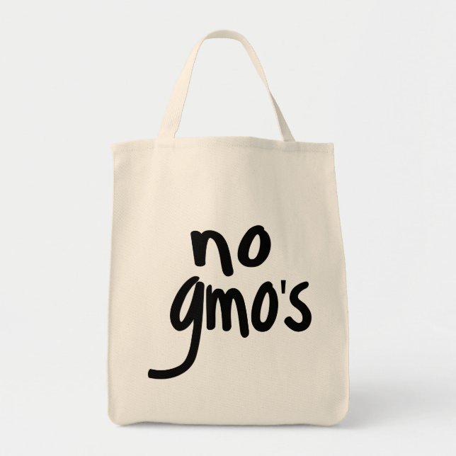 Ropa inga GMO skyddar vår mat Tygkasse (Framsidan)