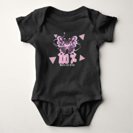 Ropa para bebé " 100% hecho con amor" t shirt