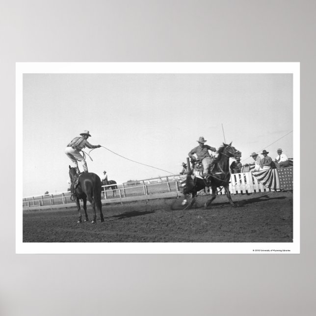 Ropande häst poster (Framsidan)