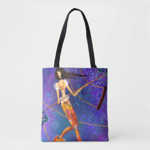 Rope Acrobat Tote Bag Tygkasse
