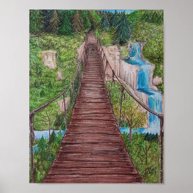 Rope Bridge Poster (Framsidan)