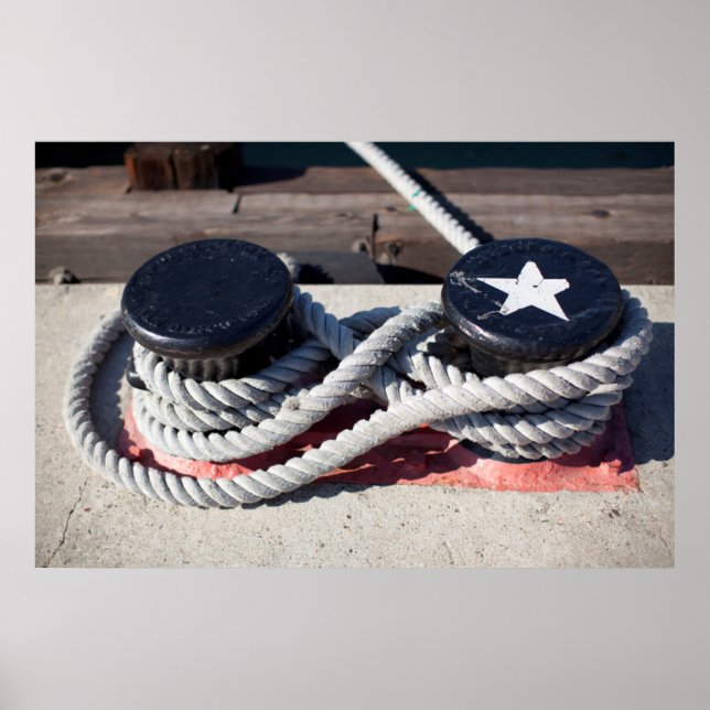 Rope bundet till två kort poster (Framsidan)