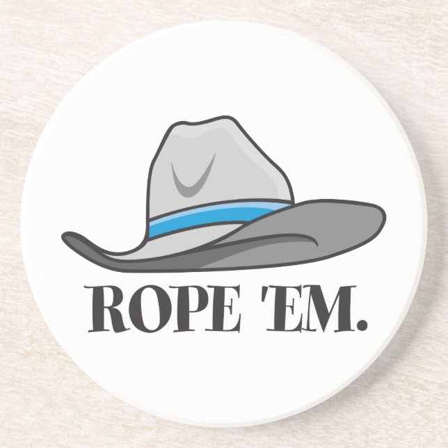Rope dem den westerna rodeoen underlägg (Framsidan)