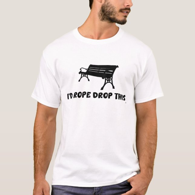 Rope Drop This Funny Theme Park Slogan T Shirt (Framsida)