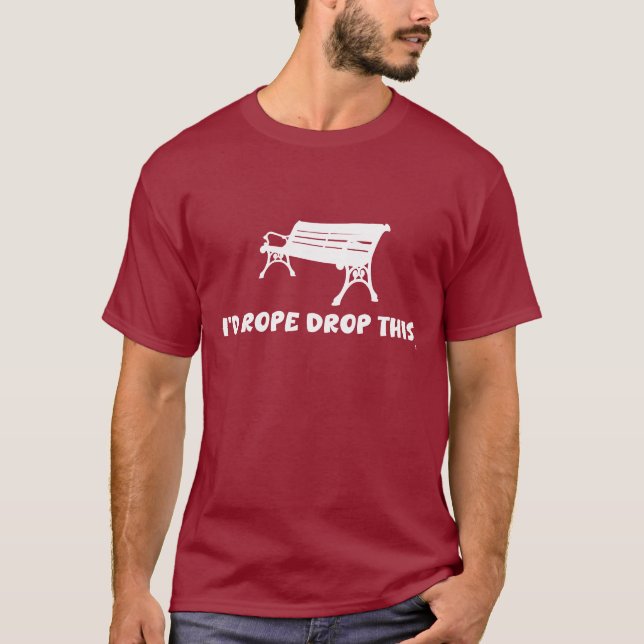 Rope Drop This Humor Theme Park Funny Saying T Shirt (Framsida)