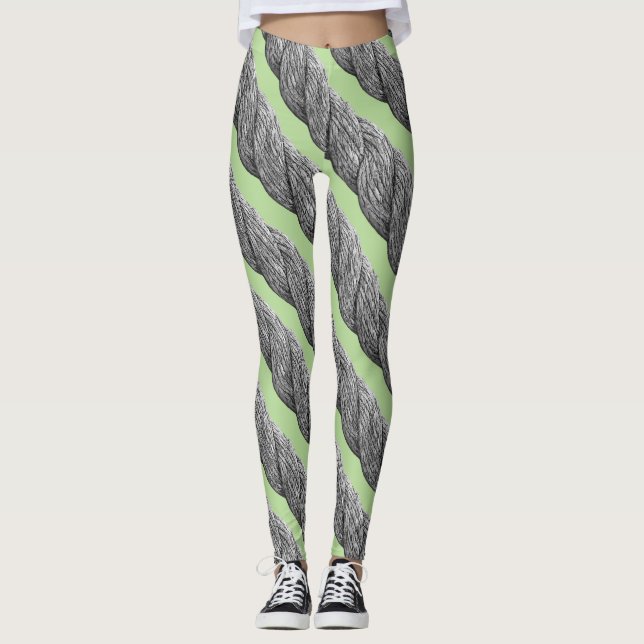 Rope Mönster Leggings (Framsida)