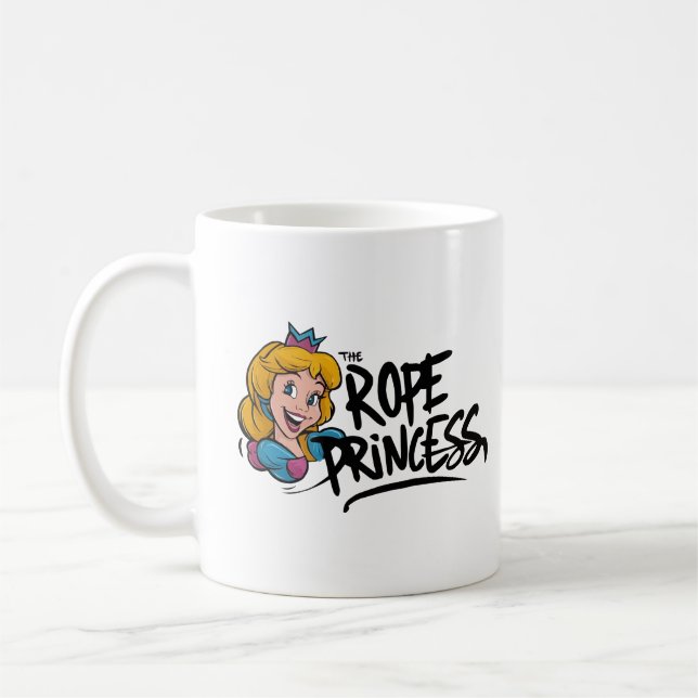 Rope princess shibari älskare kaffemugg (Vänster)
