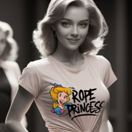 Rope princess shibari älskare t shirt