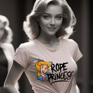 Rope princess shibari älskare t shirt