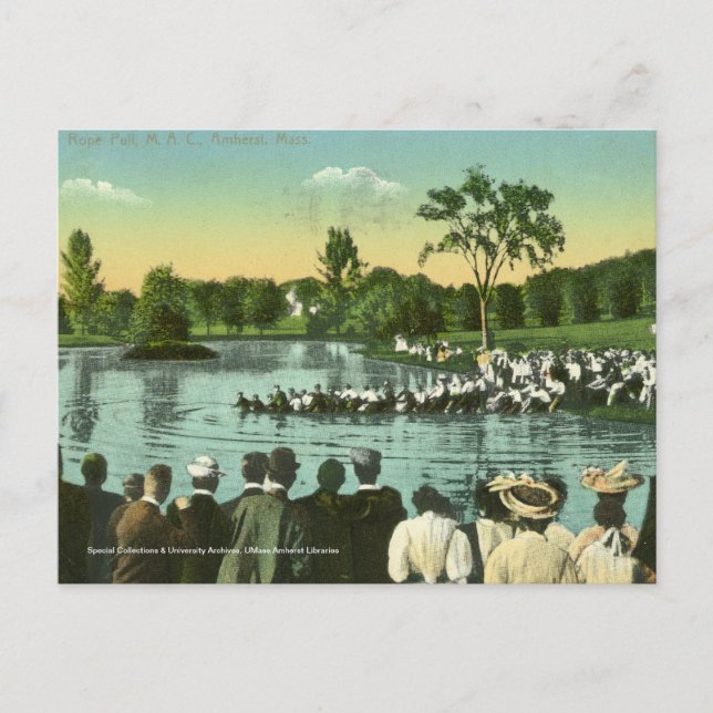 Rope pull, Campus Pond Vykort (Framsida)