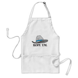 Rope'em cowboyredskap förkläde