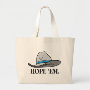 Rope'em cowboyredskap jumbo tygkasse