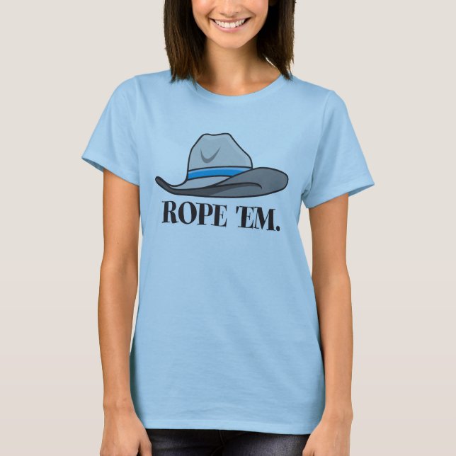 Rope'em cowboyredskap tröja (Framsida)