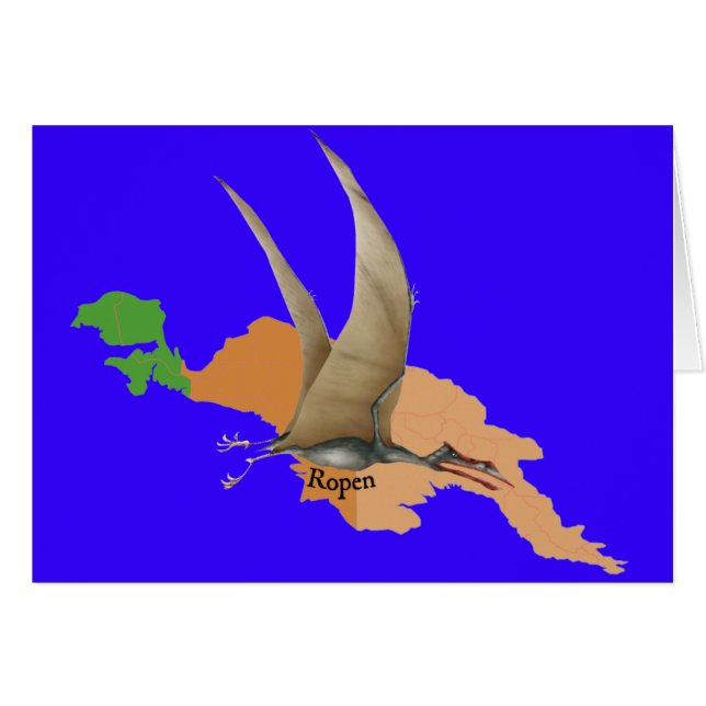 Ropen Hälsningskort (Framsidan Horizontal)