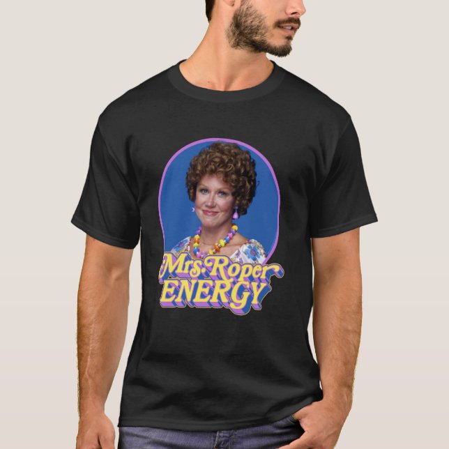 Roper Energy Helen Roper Three's Company Retro T Shirt (Framsida)