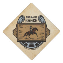 Roping Cowboy ADD NAMN Western Family Horse Ranch