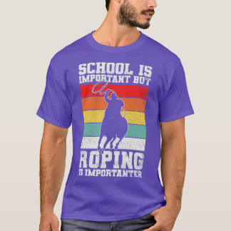 Roping Cowboy Rodeo T Shirt