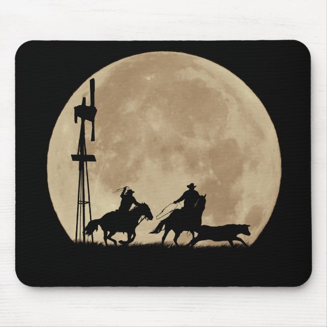 Roping Cowboys i Moonlight Musmatta (Framsidan)