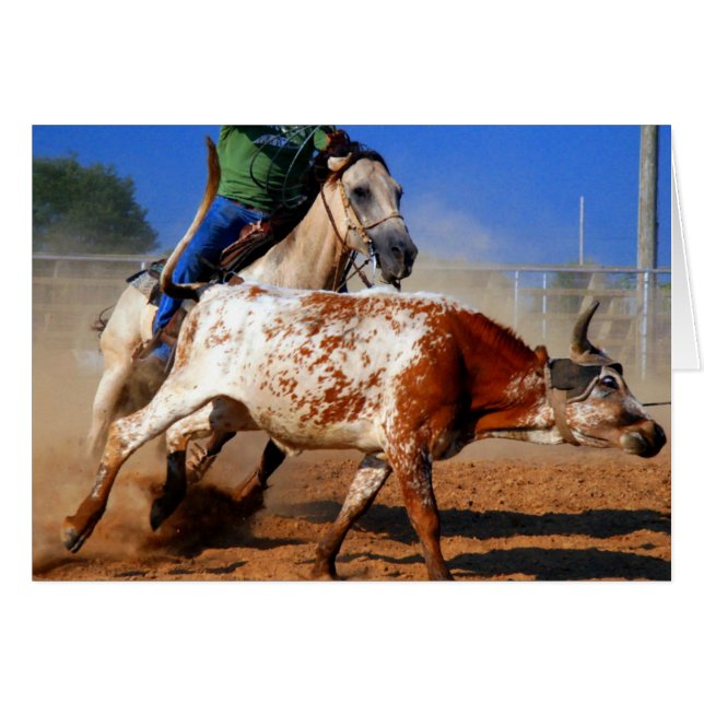 Roping Hälsningskort (Framsidan Horizontal)