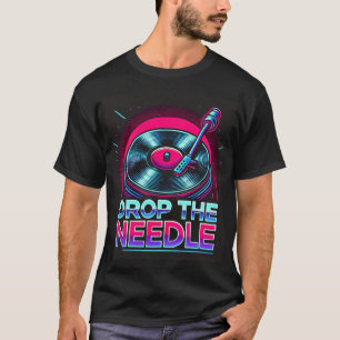 roppa Nål vinylposten Turntable Graphic T-Sh T Shirt