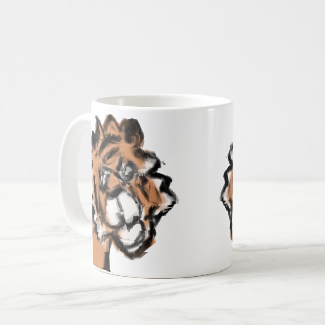 Ropskatt Tiger Mugg (Framsida vänster)