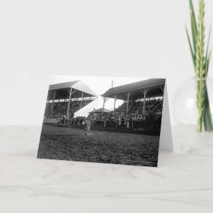 Roptricks vid en rodeo kort