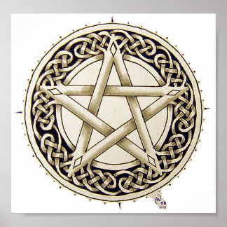 Ropwork Pentacle Poster