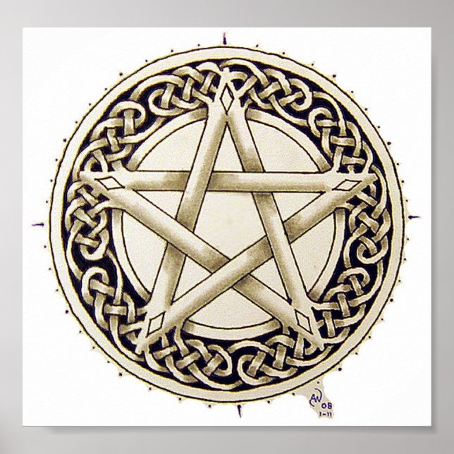 Ropwork Pentacle Poster (Framsidan)