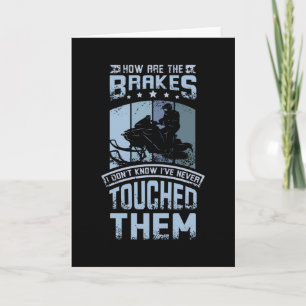 Rör aldrig bromsarnas snurrande kort