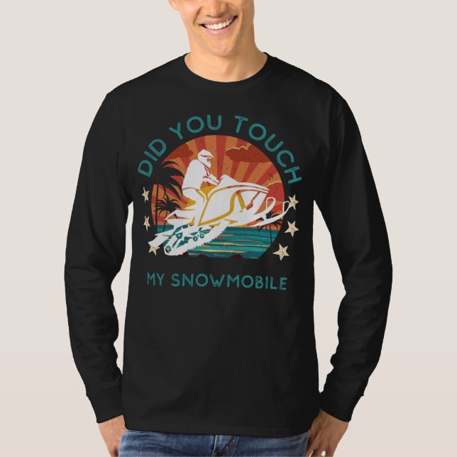 Rör du min smuts-mobil? t shirt (Framsida)