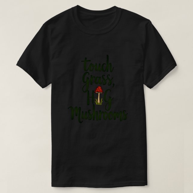 Rör gräs krama svamp t shirt (Design framsida)