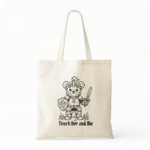 Rör henne och dö riddare bok pojkvän teddybjörn