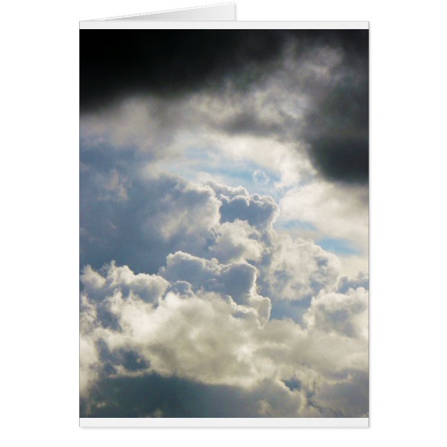 Rör himlar hälsningskort (Framsidan)