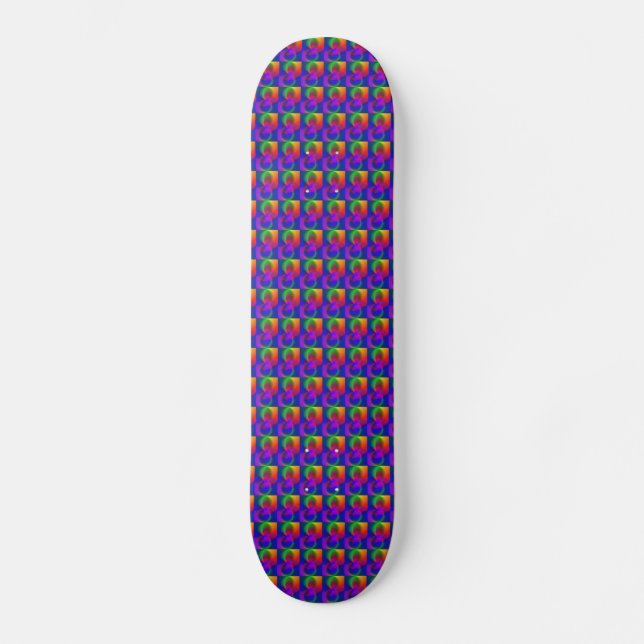 Rör himlar mini skateboard bräda 18,5 cm (Framsida)