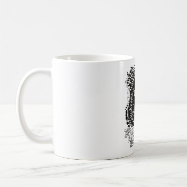 Rör inte begravningsentreprenören kaffemugg (Vänster)
