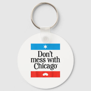 Rör inte Chicago Nyckelring